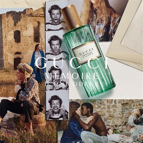 gucci memoire perfume ad|harry styles Gucci memoire.